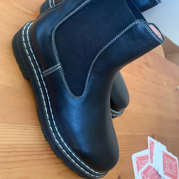 Dyke Combat Boots - Picture 1 of 4